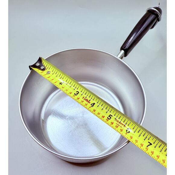 1801 Revere Ware Sauce Pan Copper Bottom 2 Qt 95c OS Vintage - Picture 8 of 8